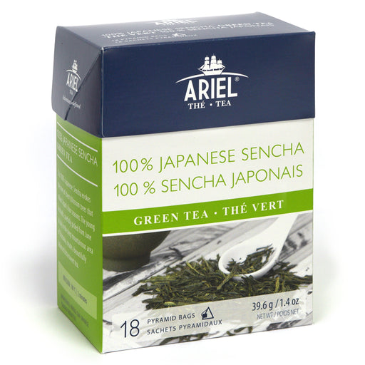 Thé Vert 100% Sencha Japonais en sachet pyramidal biodégradable