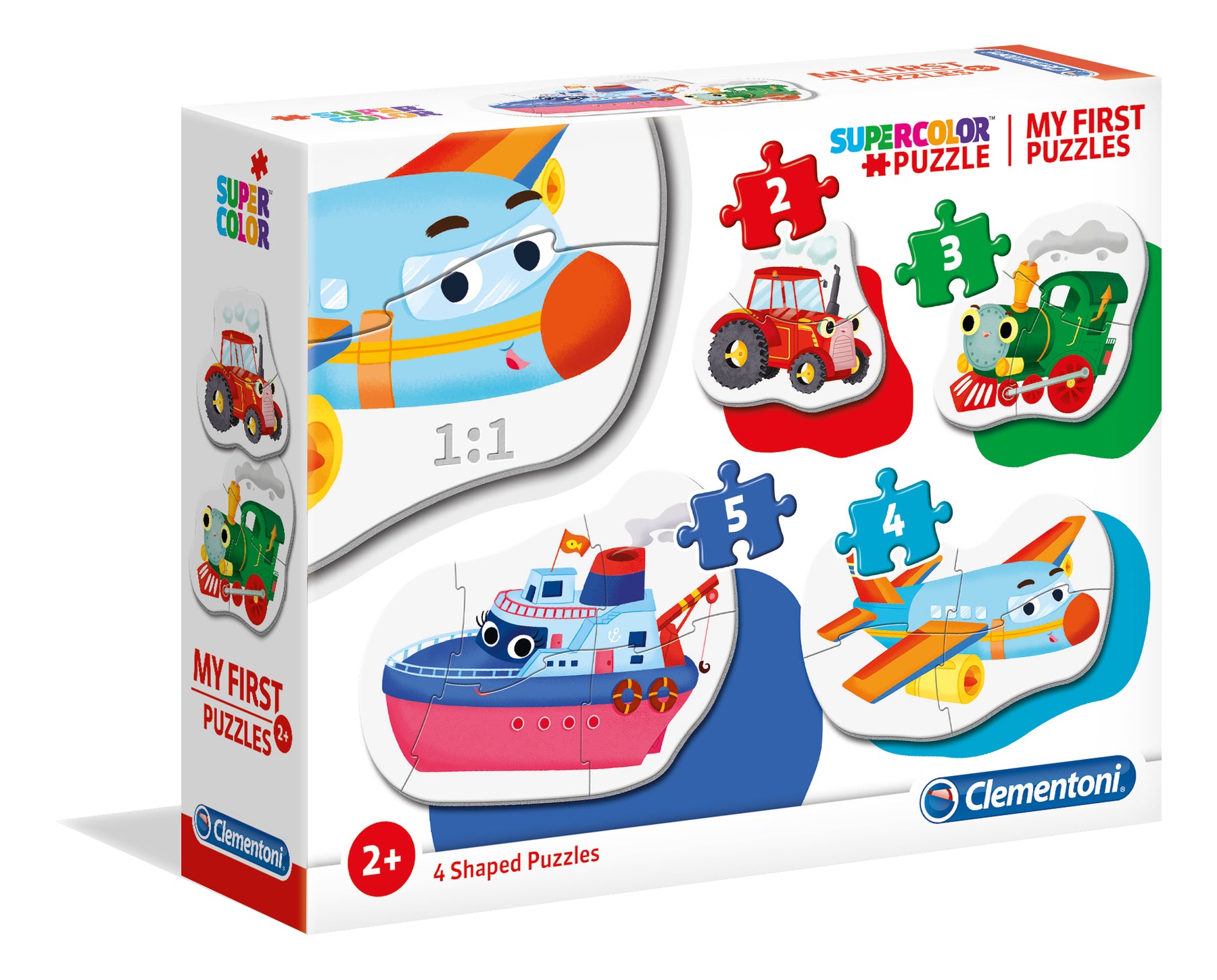 My first puzzles "Clementoni" - Transports
