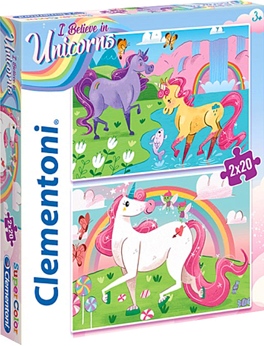 Casse-tête pour enfants "Clementoni" - Licorne