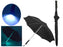 Parapluie léger «Rain-Guard» avec poignée munie d'une lampe de poche au DEL intégrée
